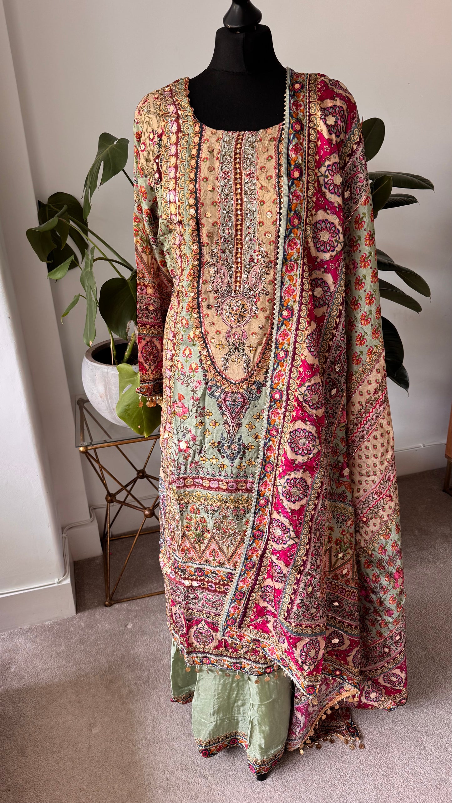 Design 2 | The Printed Silk Anarkali Collection