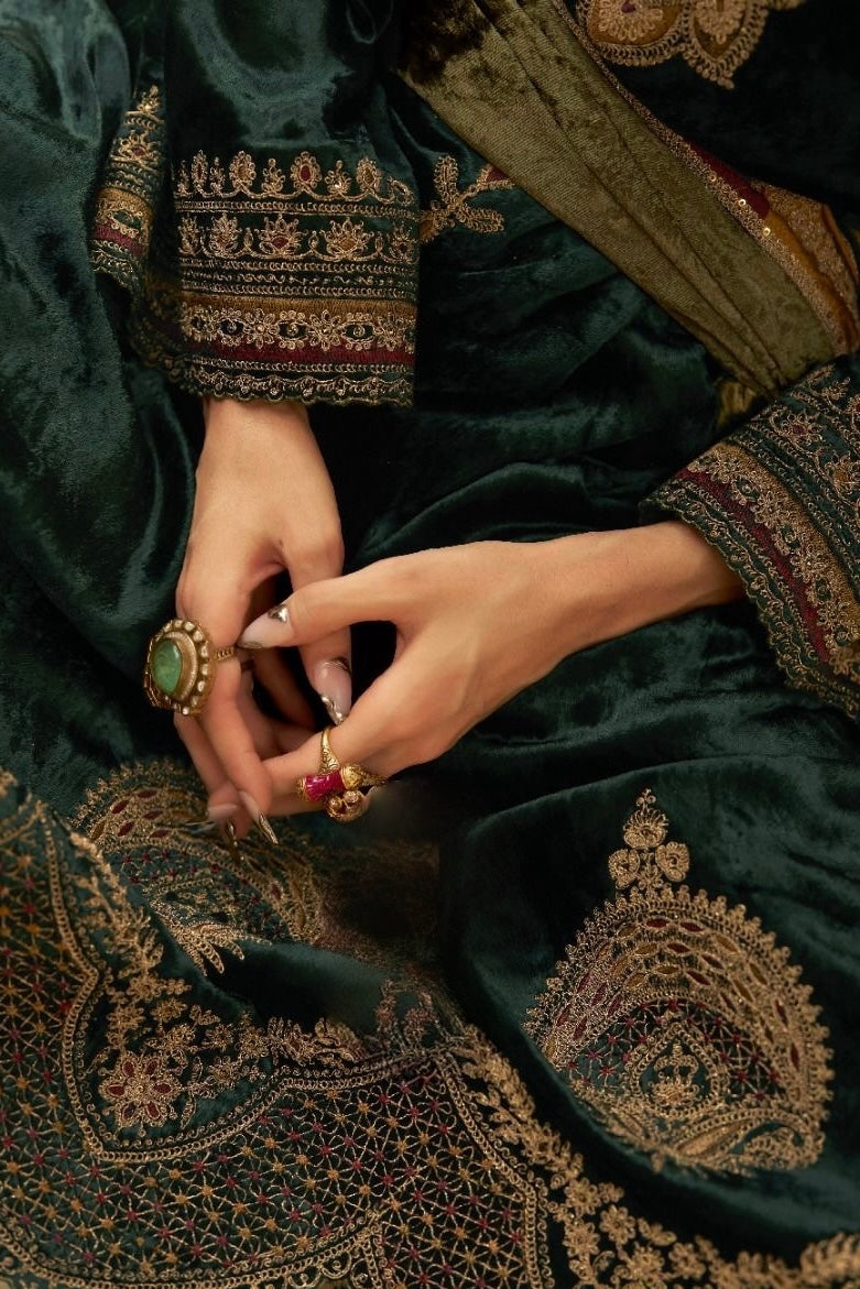 Forest Green & Khaki | The Velvet Collection