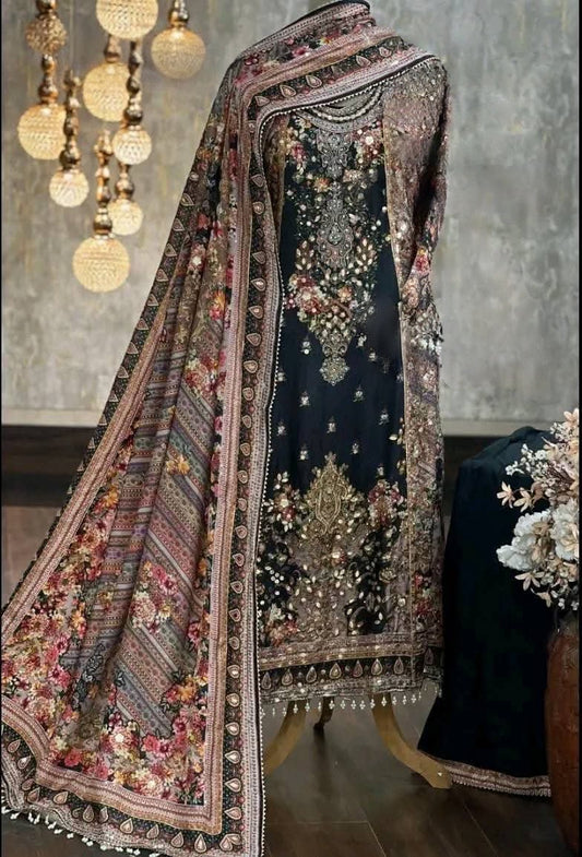 Design 6 | The Printed Silk Anarkali Collection