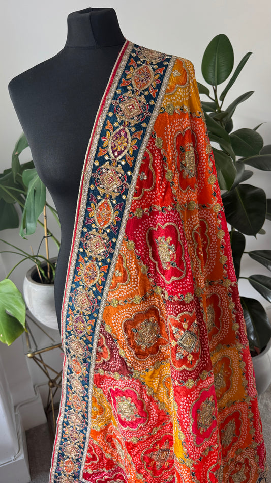 Saffron Sky | The Rang Raat Collection