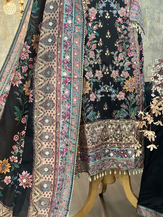 Design 8 | The Printed Silk Anarkali Collection