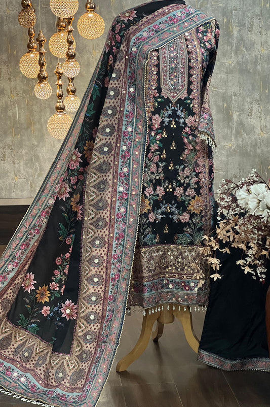 Design 8 | The Printed Silk Anarkali Collection