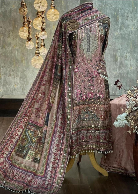 Design 7 | The Printed Silk Anarkali Collection (Copy)