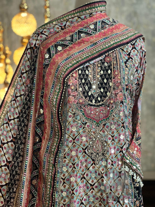 Design 9 | The Printed Silk Anarkali Collection