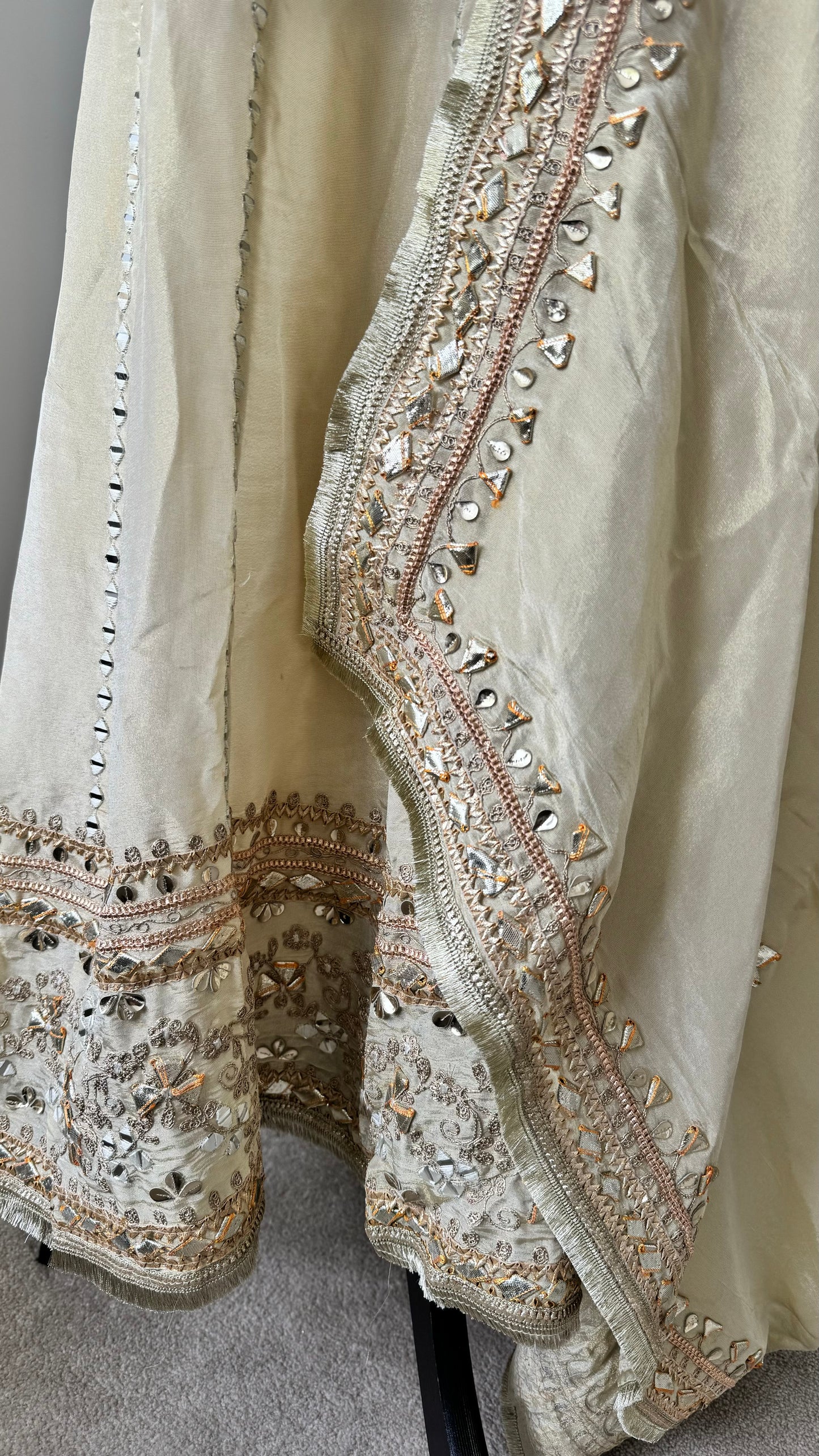 For The Love Of Gota | Cream Anarkali