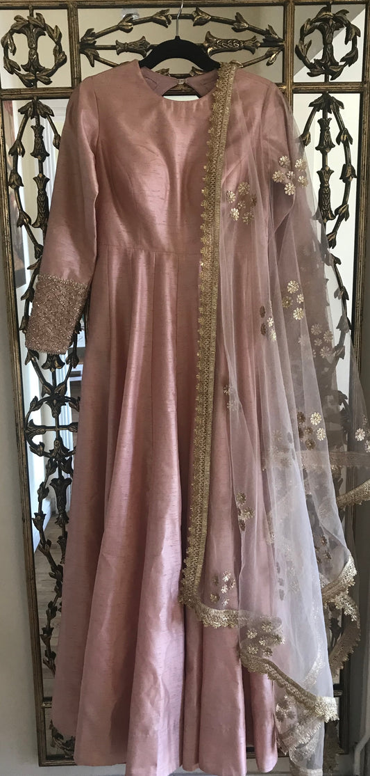 Dusky Pink | Ready to Wear Signature Anarkali