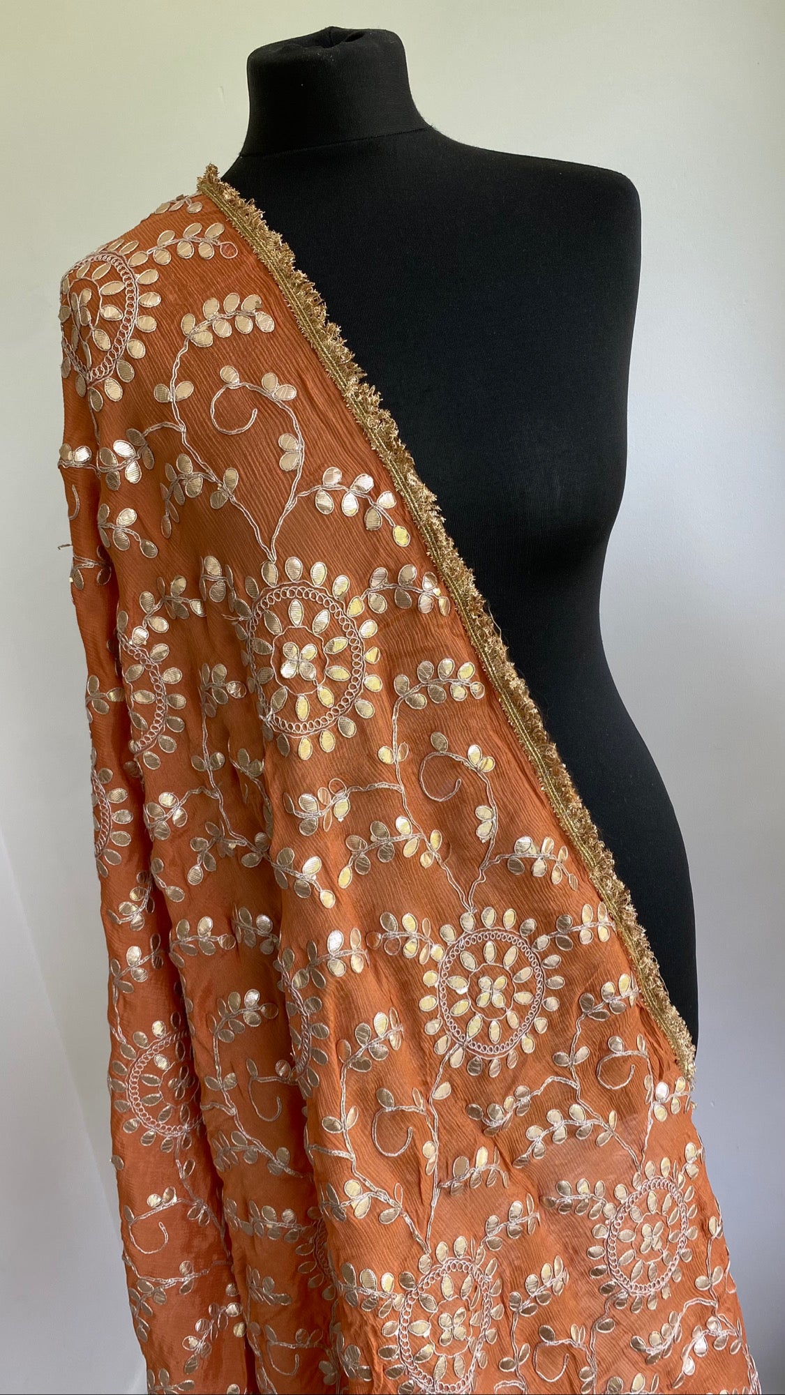 The Roop Collection KIDS | Burnt Orange – Silk & Thread